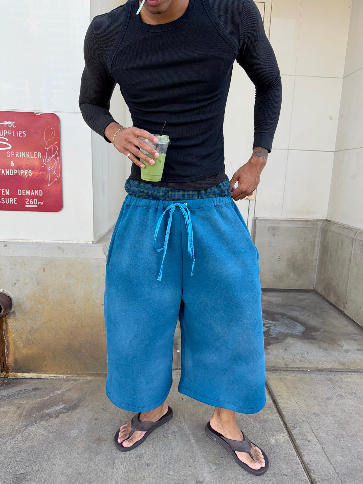 "Coralines" 3/4 Capris