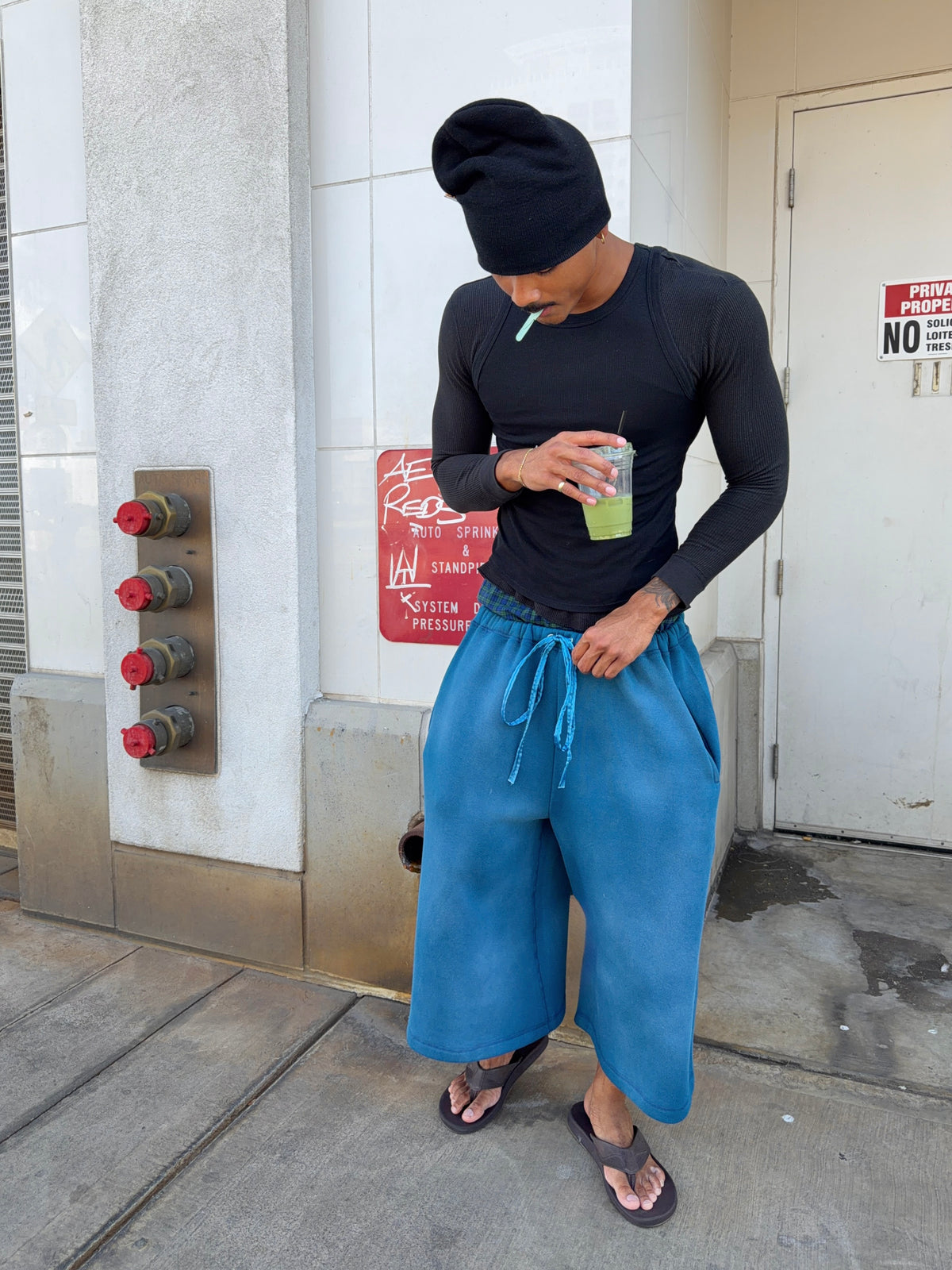 "Coralines" 3/4 Capris